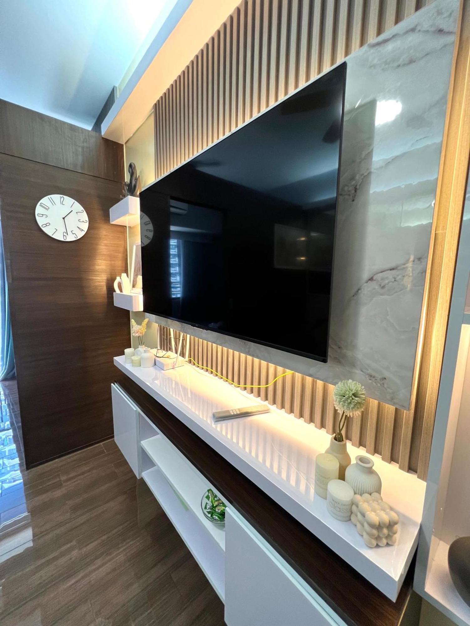 Apartment In Air Residences, Makati With Wifi, Netflix, Pool, Mall And More Manila Esterno foto